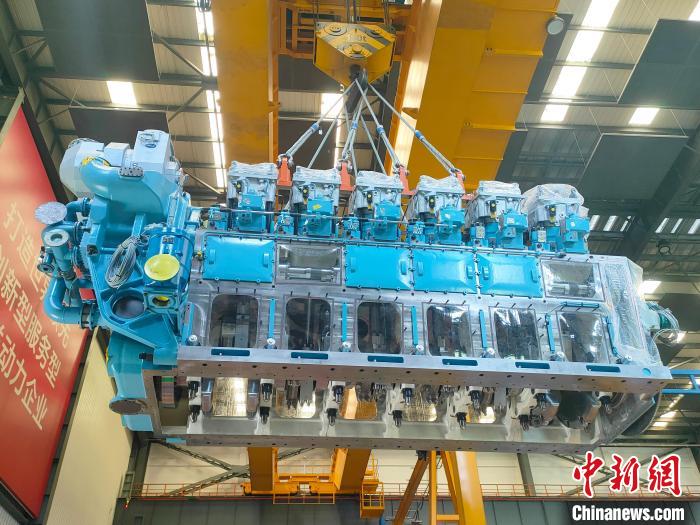 中国具有自主知识产权的核电站应急柴油发电机组发布