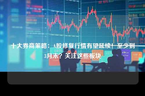 十大券商策略：A股修复行情有望延续！至少到3月末？关注这些板块
