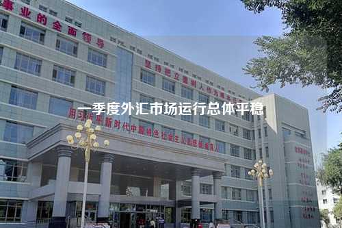 一季度外汇市场运行总体平稳
