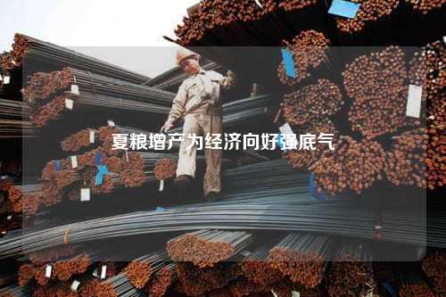 夏粮增产为经济向好强底气