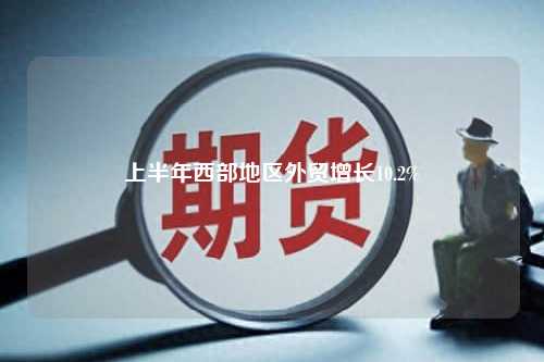 上半年西部地区外贸增长10.2%
